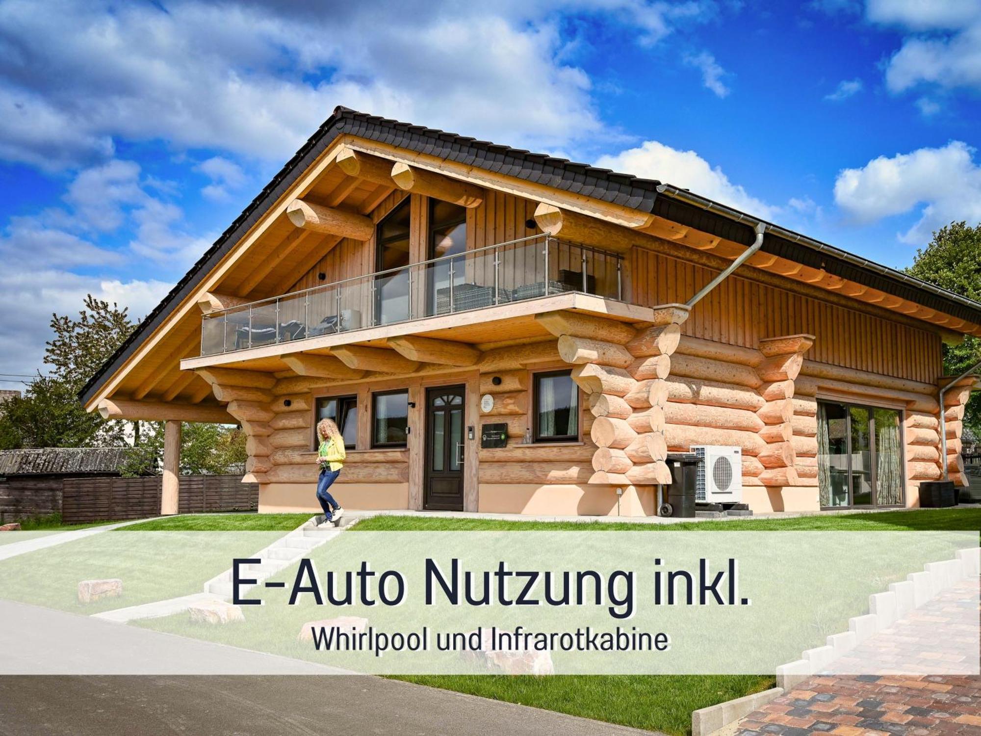 Natur-Chalet Zum Nationalpark Franz Inkl. E-Auto Allenbach Exteriör bild